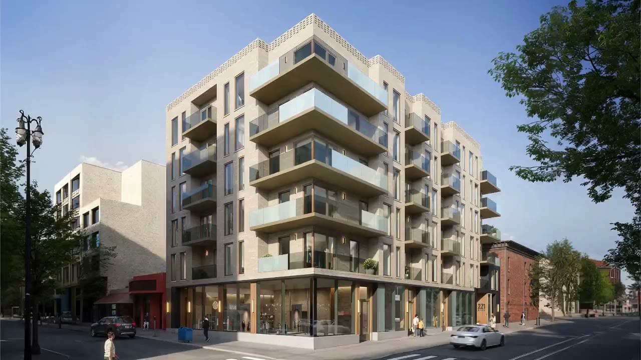 Relish on Wythe building rendering